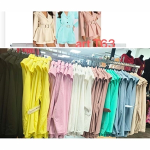 Kombinezon damski z paskiem produkt Włoski