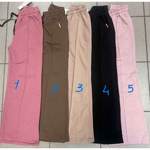 Spodnie szerokie nogawki produkt Turecki  128-164cm