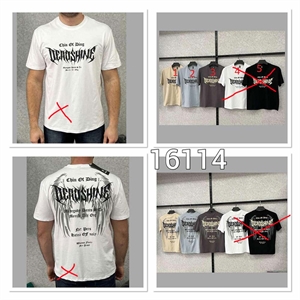 Koszulka męska z krótkim rękawem produkt Turecki M-2XL