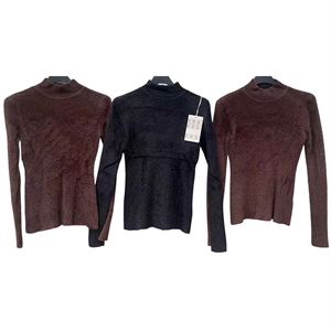 Sweter damski z półgolfem