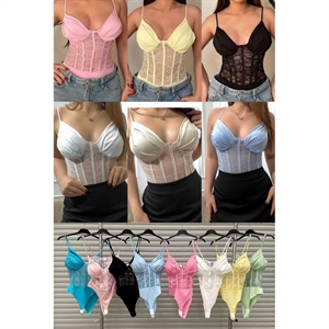 Body damskie bez rękawów produkt Włoski