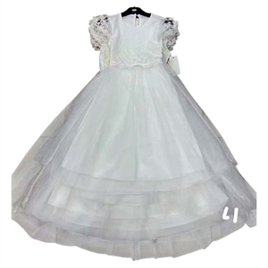 Sukienka dziewczęca z krótkim rękawem  6-16 lat