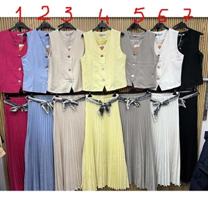 Komplet damski ze spódnicą produkt Włoski  S-XL