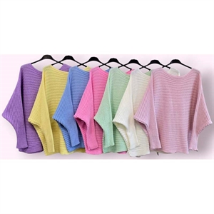 Sweter damski okrągły