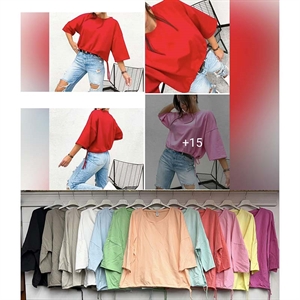 Bluzka damska z 3/4 rękawem produkt Włoski