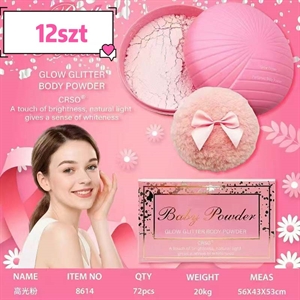 Brokatowy puder do ciała