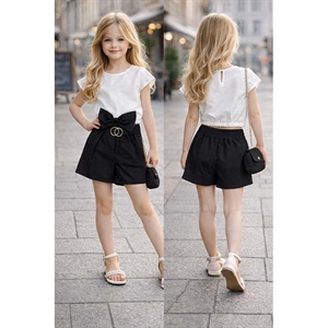 Komplet dziewczęcy + torebka (4-14) - Produkt Włoski