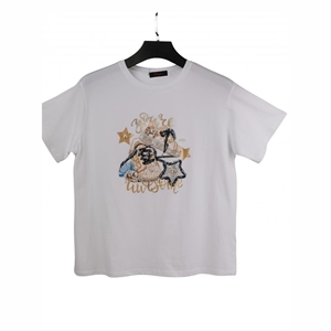 Bluzka z kótkim rękawem S/M L/XL