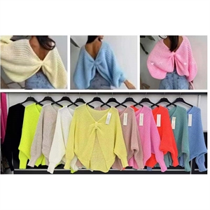 Sweter damski okrągły