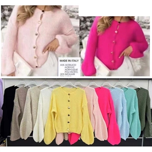 Sweter damski zapinany na guziki