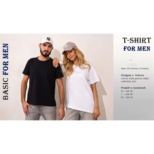 Koszulka męska produkt Polski  M-XL(38-42)