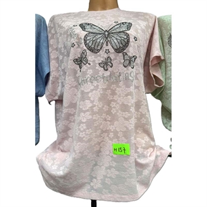 Bluzka damska krótki rękaw L-3XL