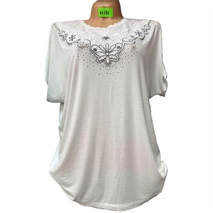 Bluzka damska krótki rękaw 2XL-5XL