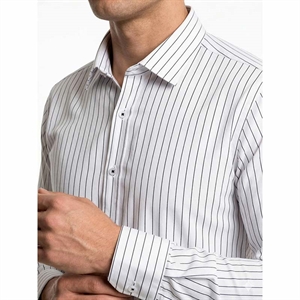 Koszula męska w paski krój slim fit produkt Turecki M-2XL
