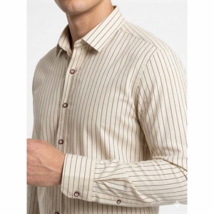 Koszula męska w paski krój slim fit produkt Turecki M-2XL