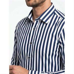 Koszula męska w paski krój slim fit produkt Turecki M-2XL