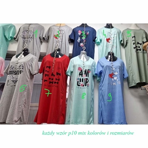 Koszula nocna damska L-4XL