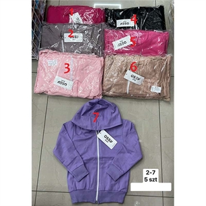 Bluza dziewczęca 2-7 lat