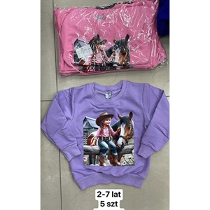 Bluza dziewczęca 2-7 lat