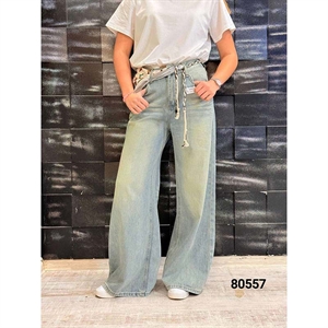 Jeansy szerokie nogawki produkt Turecki  S-XL
