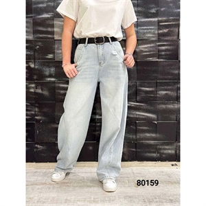 Jeansy szerokie nogawki produkt Turecki  S-XL