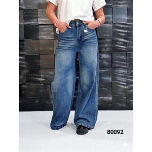 Jeansy szerokie nogawki produkt Turecki  S-XL
