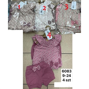 Komplet dziewczęcy 9-24