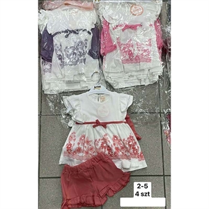 Komplet dziewczęcy 2-5 lat