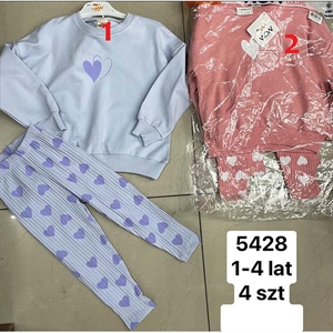 Komplet dziewczęcy 1-4 lat