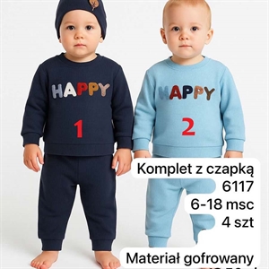 Komplet dziecięcy 6-18msc