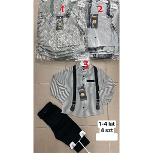 Komplet chłopiecy 1-4 lat