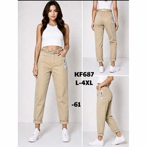 Jeansy damskie L-4XL