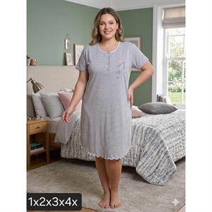 Koszula nocna bawełna damska  XL-4XL