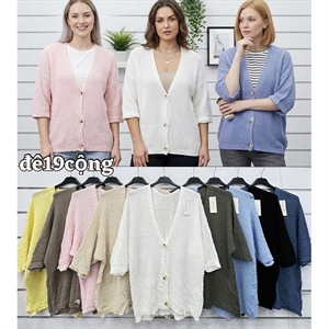Sweter damski zapinany na guziki