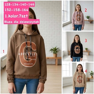 Bluza dziewczęca  128-164