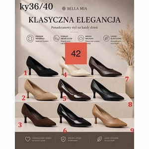 Czółenka damska 36-40