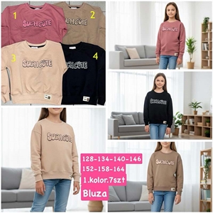 Bluza dziewczęca  128-164