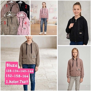 Bluza dziewczęca  128-164