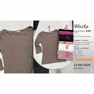Bluzka damska produkt Polski  S/M-M/L-L/XL-XL/2XL(36-38-40-42)