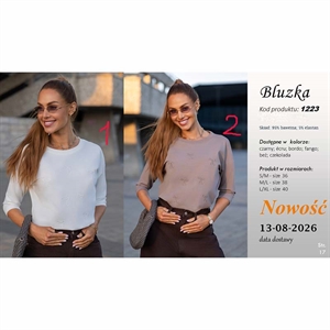 Bluzka damska produkt Polski  S/M-M/L-L/XL(36-38-40)