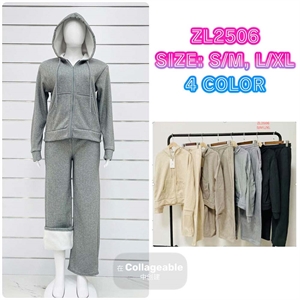 Komplet damski ocieplany  S/M-L/XL