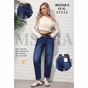 Spodnie jeansowe damskie XS-XL