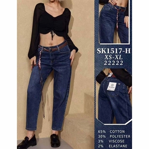 Spodnie jeansowe damskie XS-XL