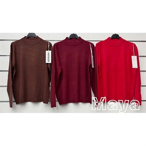 Sweter damski okrągły