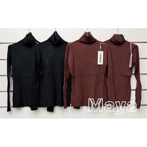 Sweter damski z golfem