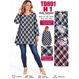 Tunika damska Big Size  4XL-6XL