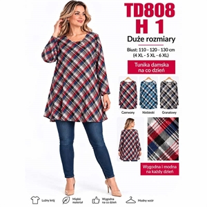 Tunika damska Big Size  4XL-6XL