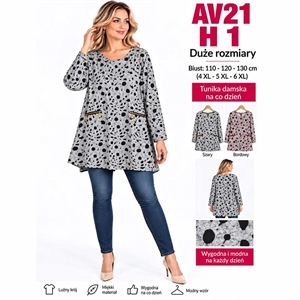Tunika damska Big Size  4XL-6XL