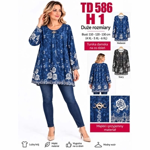 Tunika damska Big Size  4XL-6XL