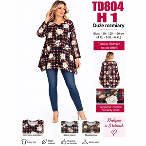 Tunika damska Big Size  4XL-6XL